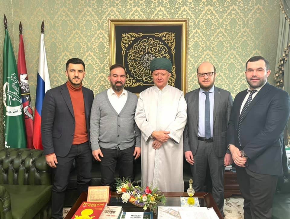 Муфтий Крганов встретился с советником посольства Турции