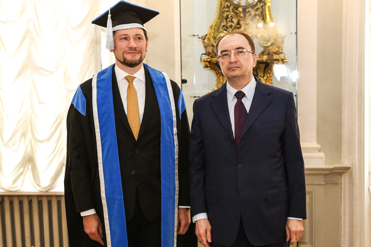 Диплом доктора теологии вручен Дамиру Мухетдинову