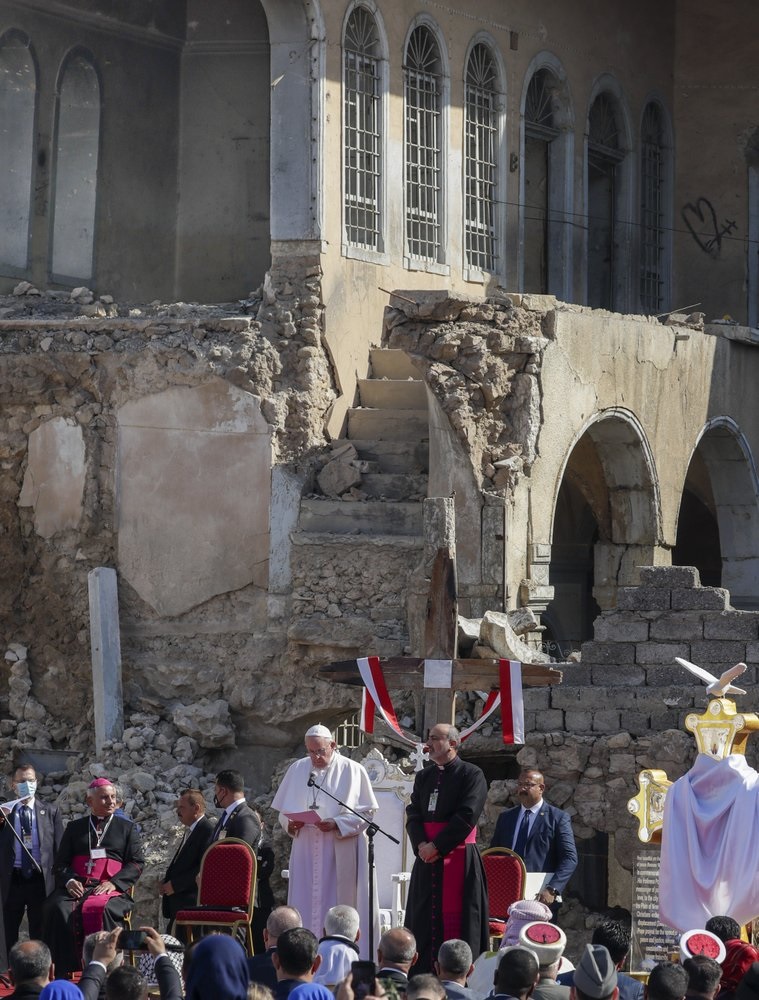 Там, где правил ИГ*, Папа призывает христиан к прощению