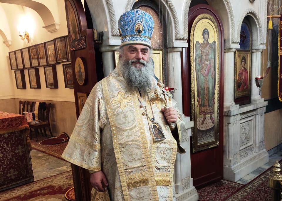 Иерарх Грузинской Церкви совершил Литургию в московском храме