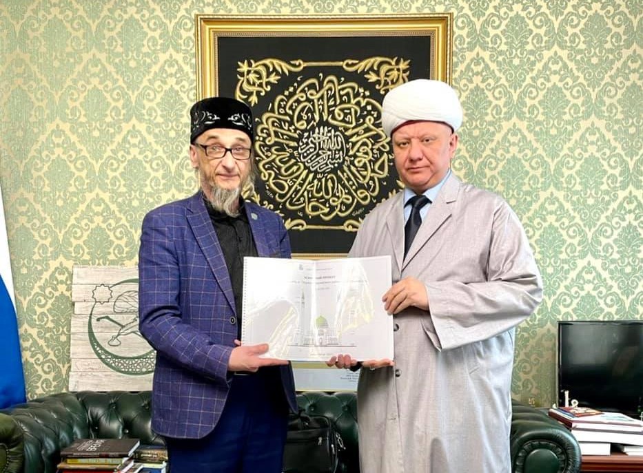 Глава ДСМР обсудил проект Соборной мечети в Екатеринбурге