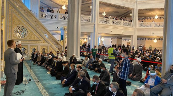В Московской Соборной мечети прошёл День Аль-Кудс - Иерусалима