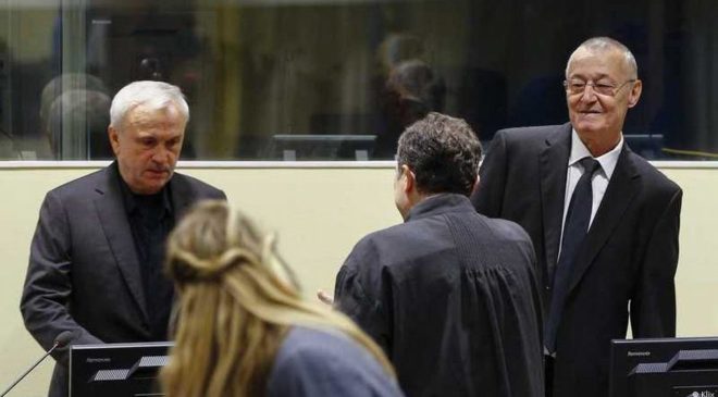 Бывшие силовики Югославии приговорены к 12 годам заключения