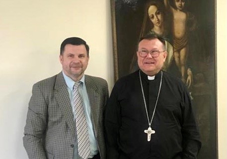 Генсек РЕА Власенко встретился с Архиепископом Павлом Пецци