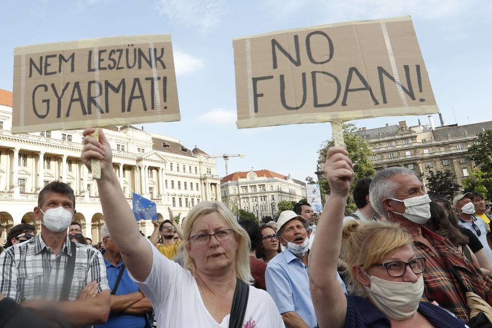 Венгрия: в столице протестуют против китайского университета