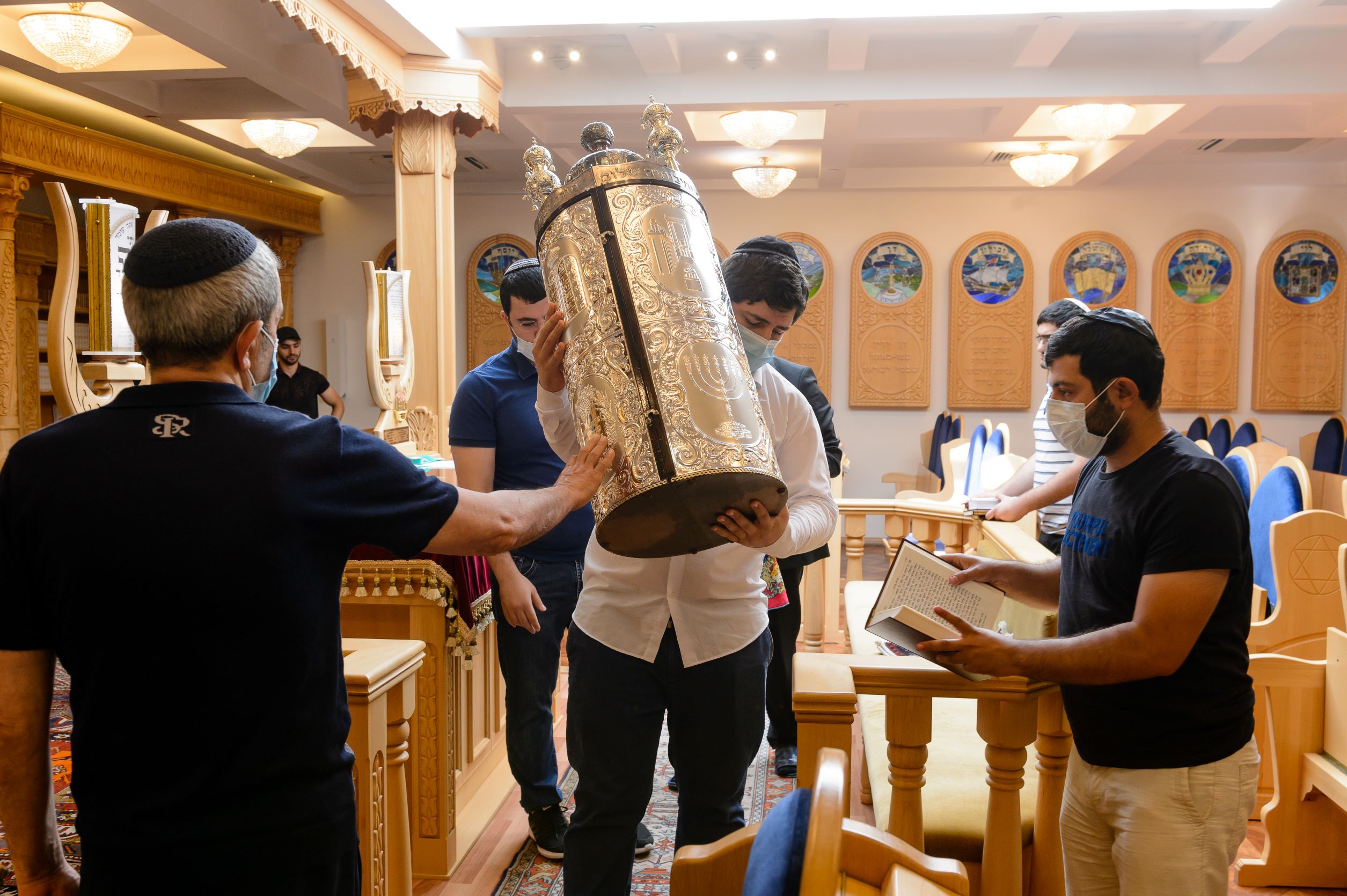 Траурный день 9 Ава в синагоге "Байт Сфаради" в Москве | Фото