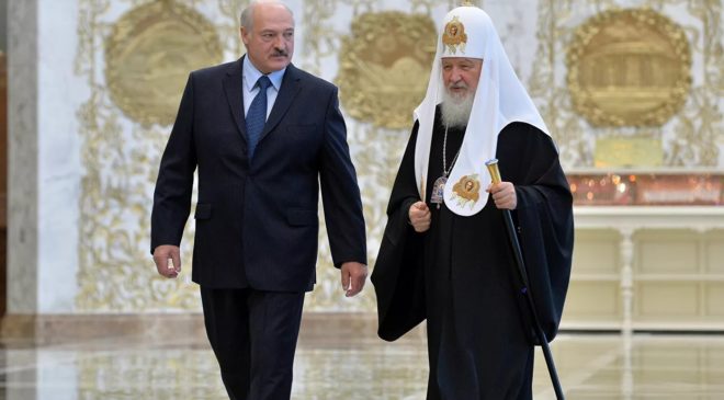 Лукашенко и Патриарх Кирилл обсудили межконфессиональные дела