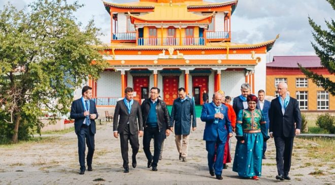 Иволгинский дацан посетила официальная делегация Казахстана