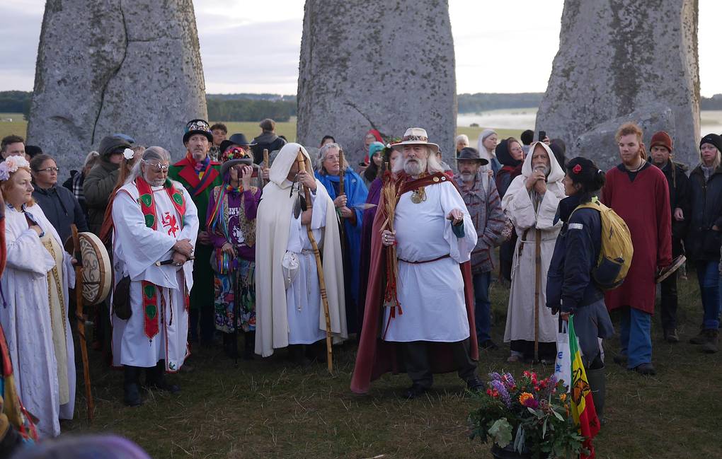 Британские друиды отметили праздник Мабон