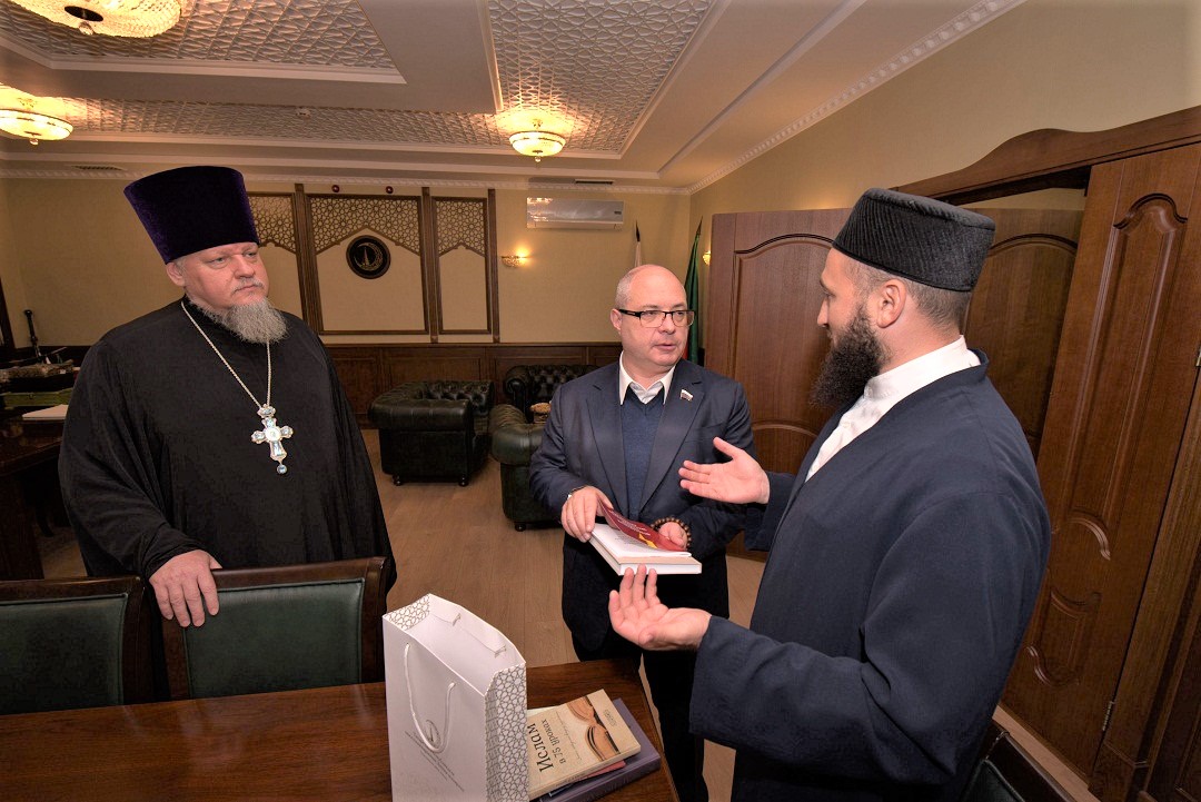 Муфтий Татарстана встретился с депутатом Сергеем Гавриловым