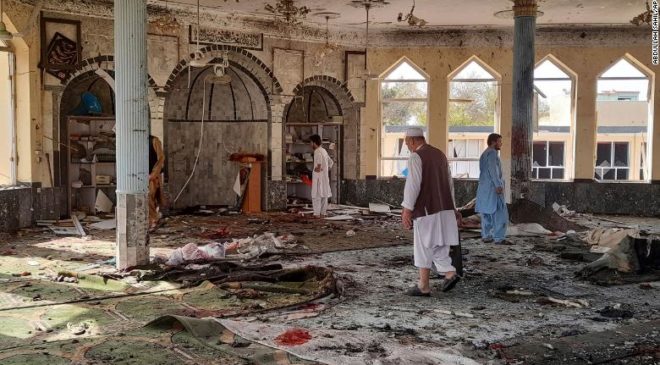 Взрыв шиитской мечети в Афганистане: 100 человек погибли и ранены