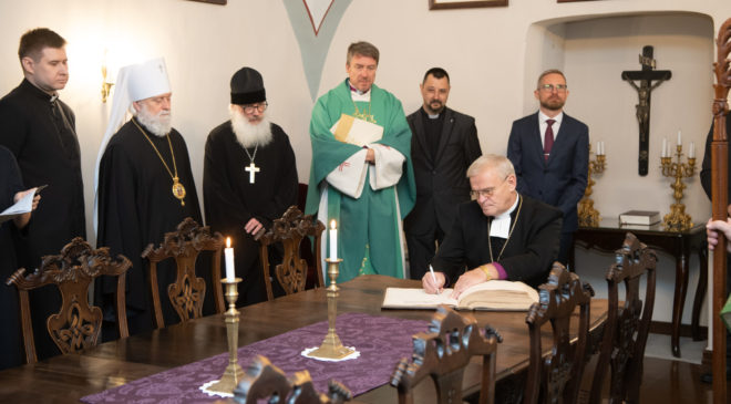 Встреча новоизбранного президента Эстонии с главами Церквей