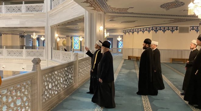 Встреча зампреда ДУМ РФ Муфтия Аббясова с митрополитом Павлом