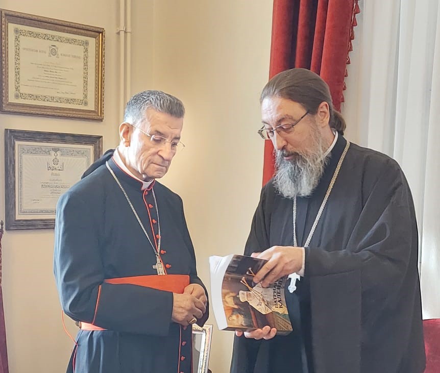 Встреча Маронитского Патриарха с настоятелем Подворья РПЦ