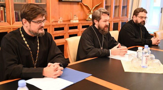 Встреча председателя ОВЦС с кардиналом Мигелем Аюсо Гиксотом