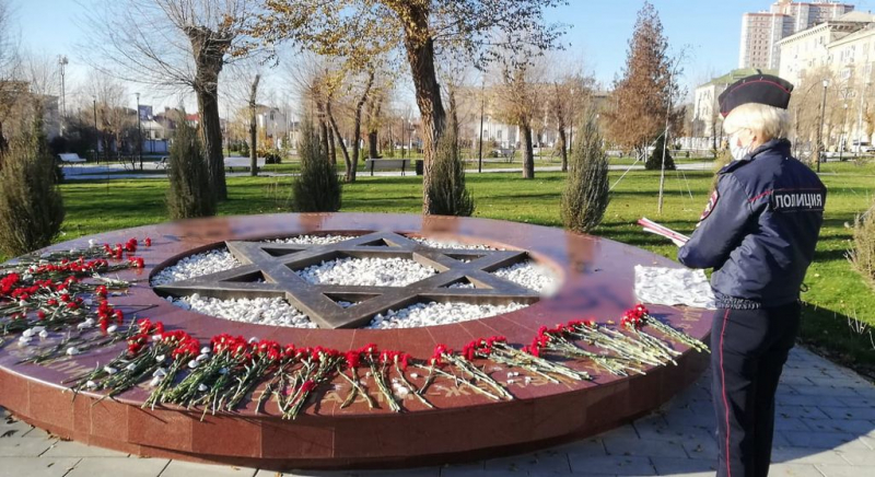 Задержан подозреваемый в осквернении памятника жертвам Холокоста