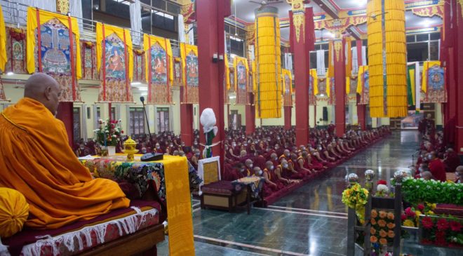 Интронизация 81-го Хамбо Ламы Гоман дацана в Индии - Учителя лам