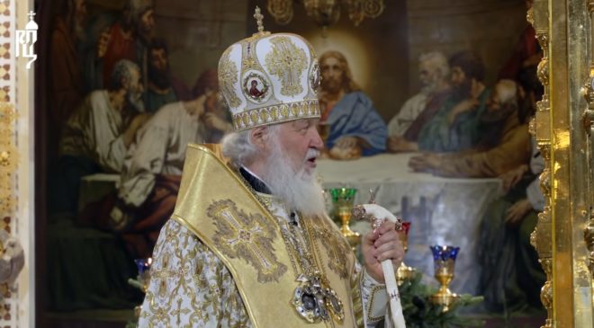 Patriarch Kirill hopes relations with Pope Francis will help establish peace