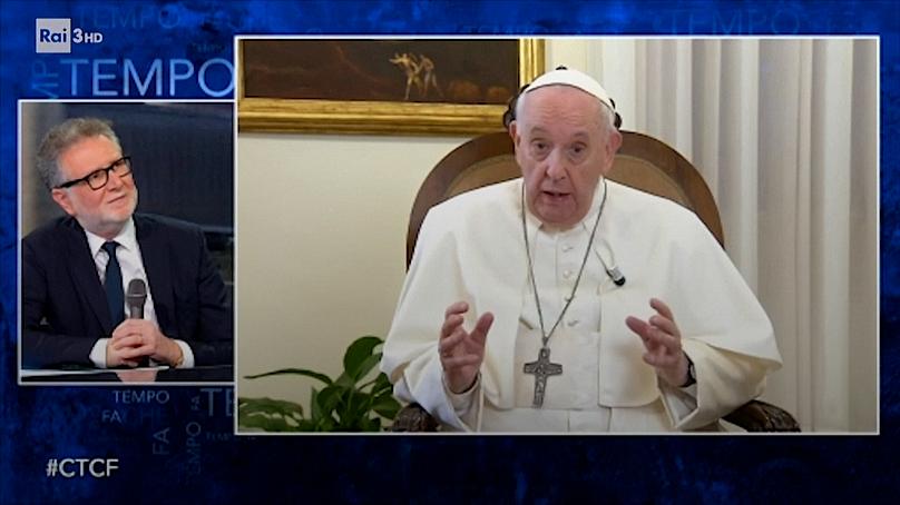 Папа Франциск стал звездой итальянского ток-шоу