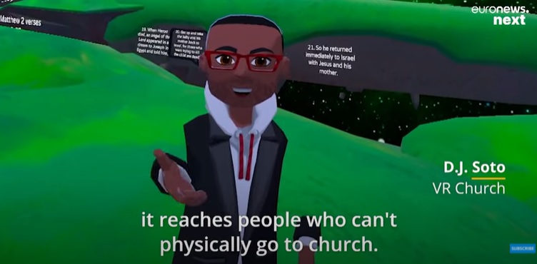 We can find God in virtual world?