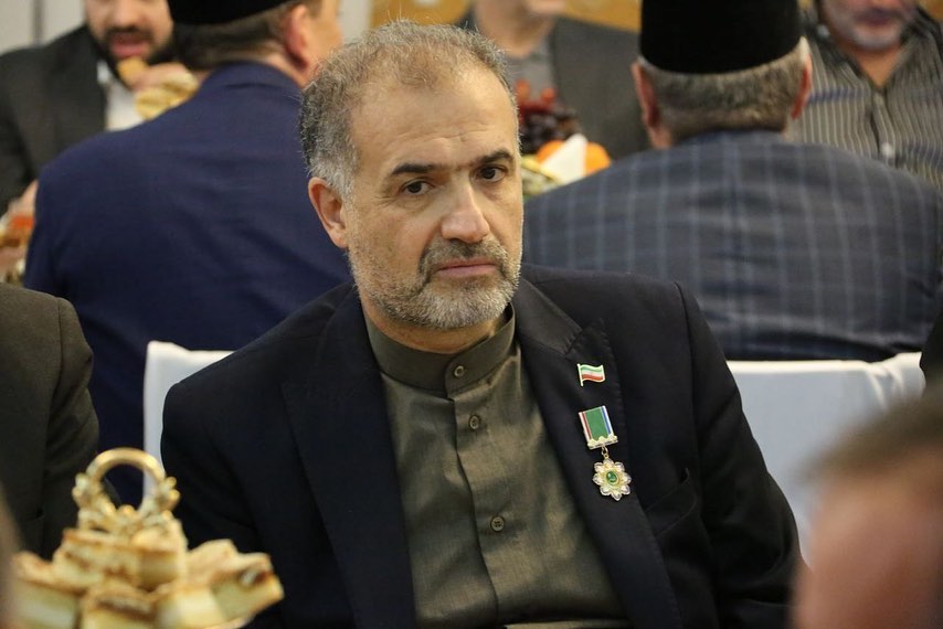 Послу Ирана в РФ Казему Джалали вручен высший орден мусульман