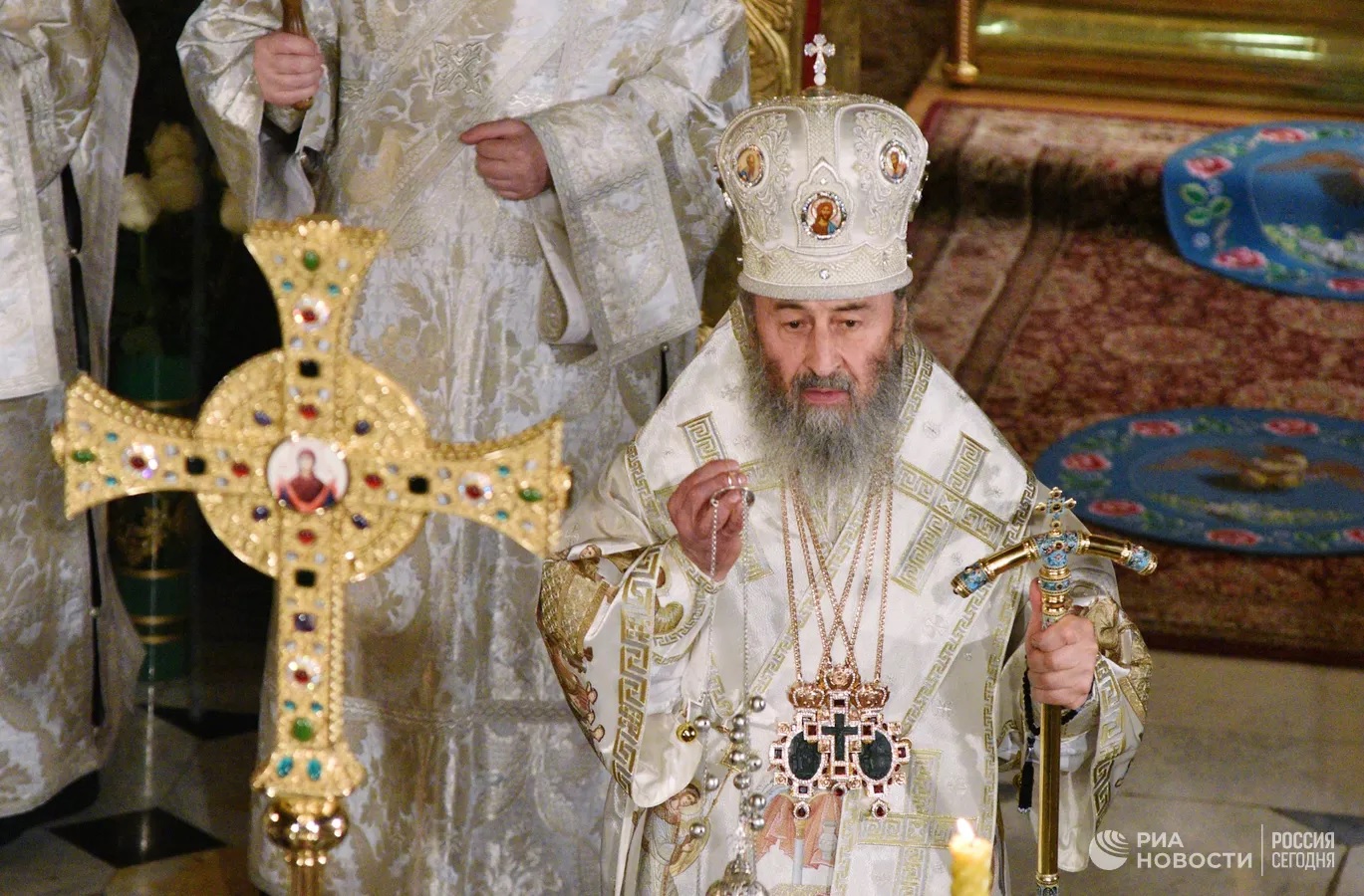 Глава УПЦ помянул Патриарха Кирилла как глава независимой Церкви