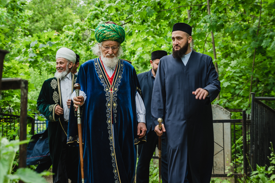 Муфтий Татарстана с почетом встретил главу ЦДУМ Таджуддина