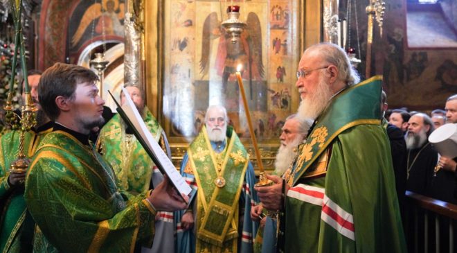 Патриарх Кирилл вернулся к державности и прошлому