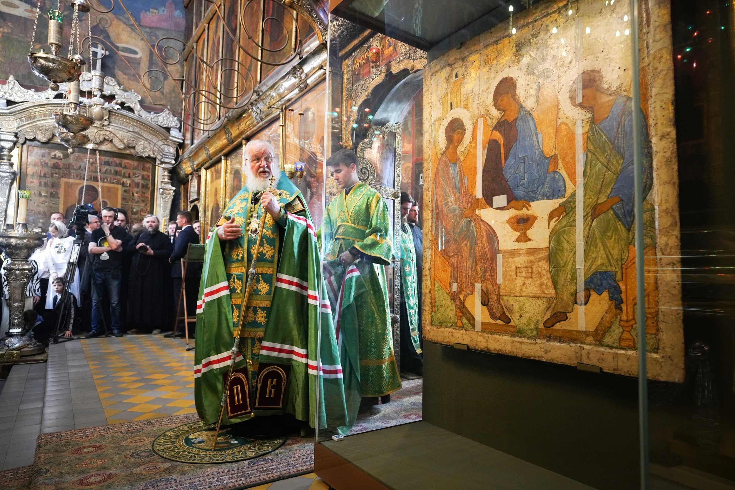 «Троицу» Рублева вывезли из музея по запросу Патриарха