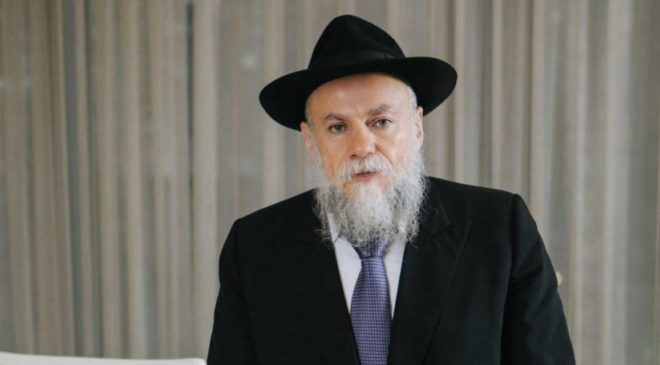 Обращение к 9 Ава президента ФЕОР раввина Бороды (2022)