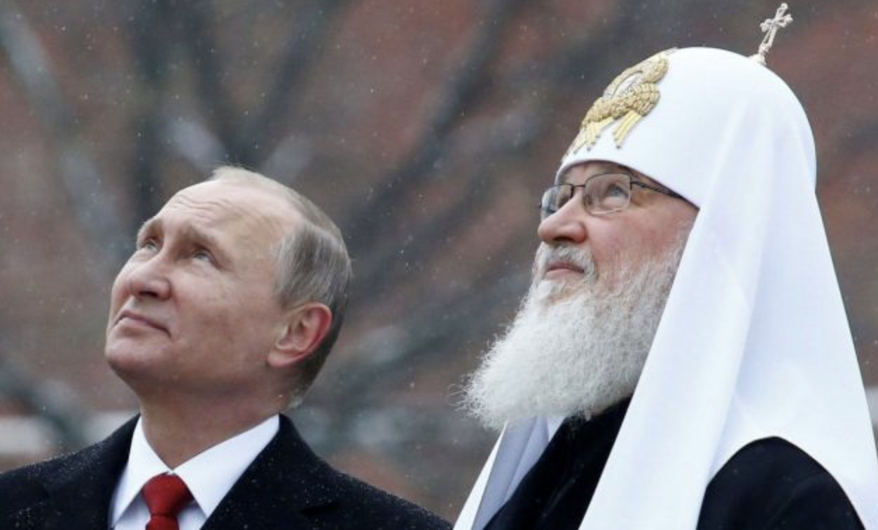 Патриарх Кирилл поздравил Путина с юбилеем