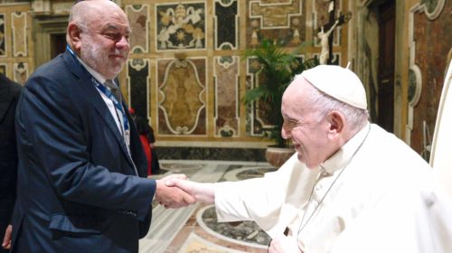 Папа устроил прием для еврейских лидеров в Ватикане