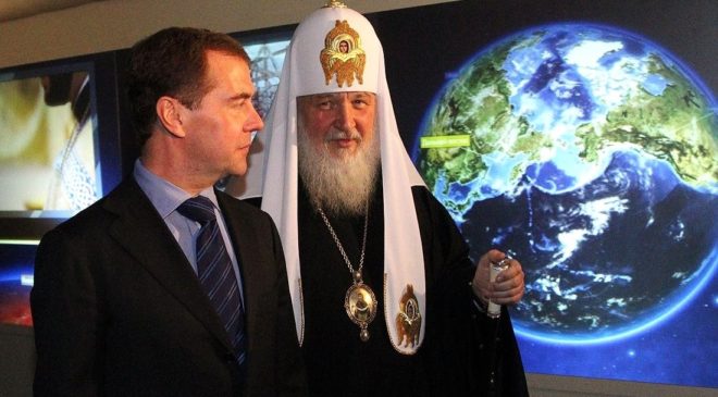Кто каратель, указал сатанистам Медведев в связи с УПЦ