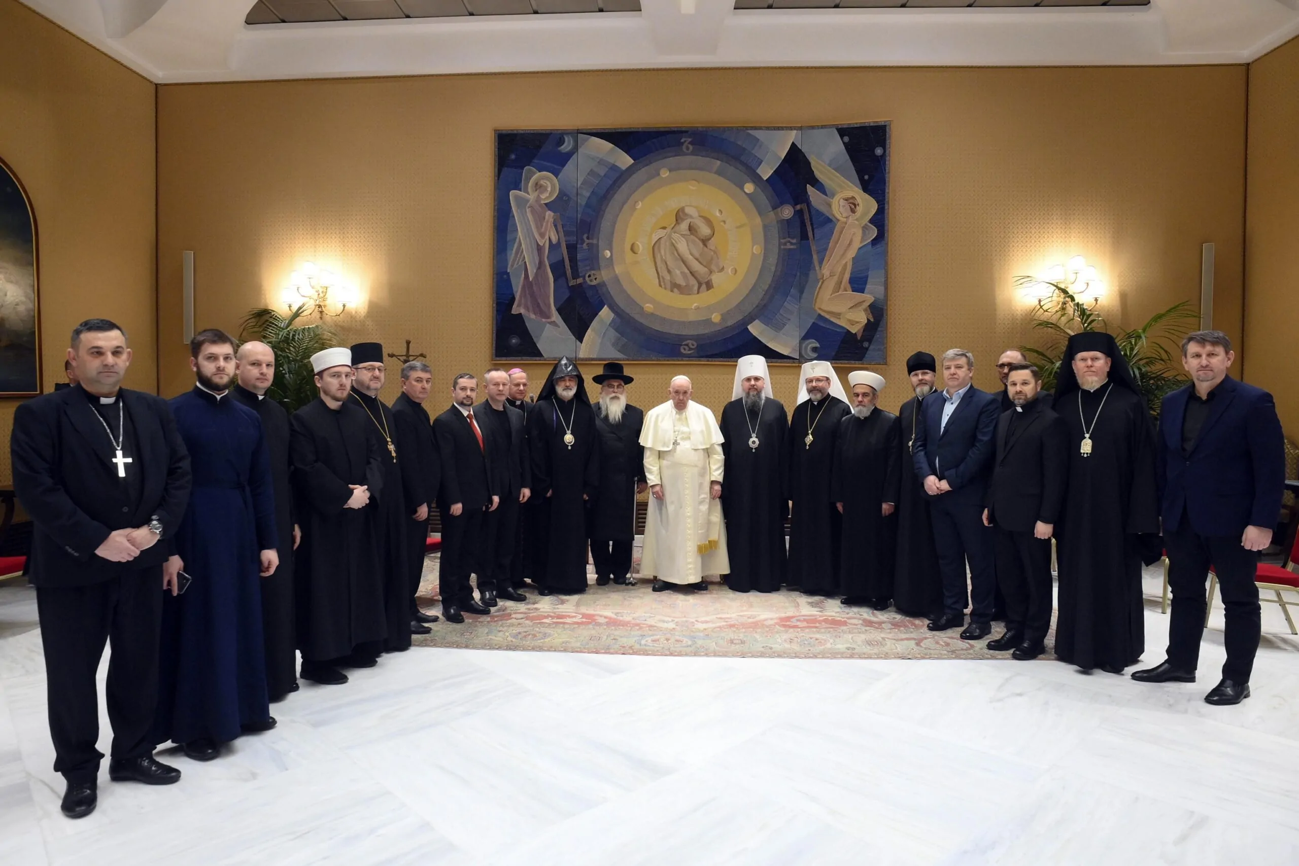 Папа поддержал делегатов религий Украины в единстве за мир