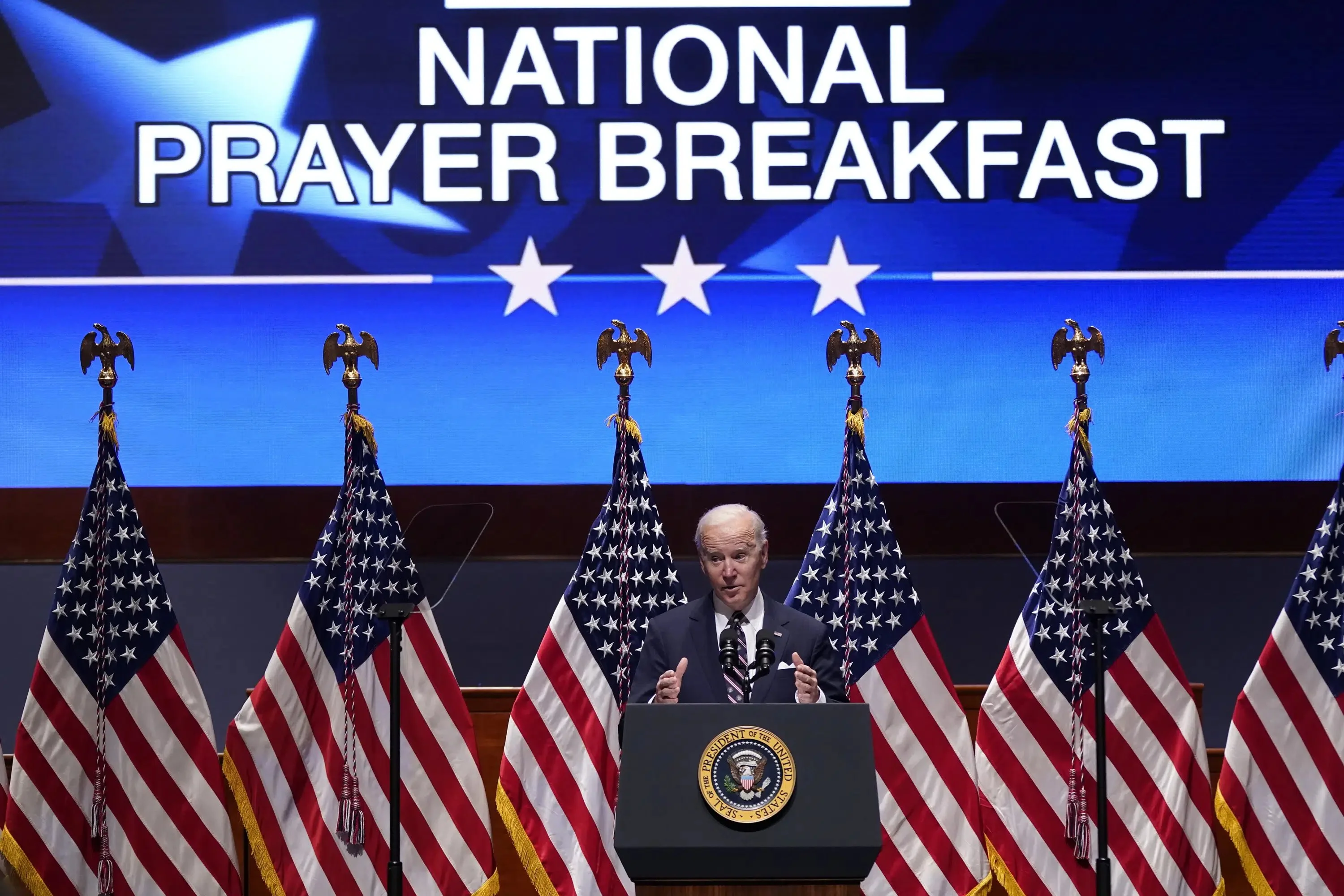 Конгресс США взял под контроль Молитвенный завтрак