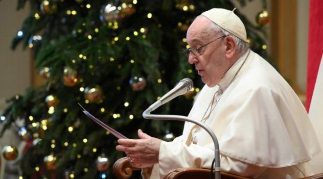 Папа: достичь мира на базе истины, справедливости, свободы