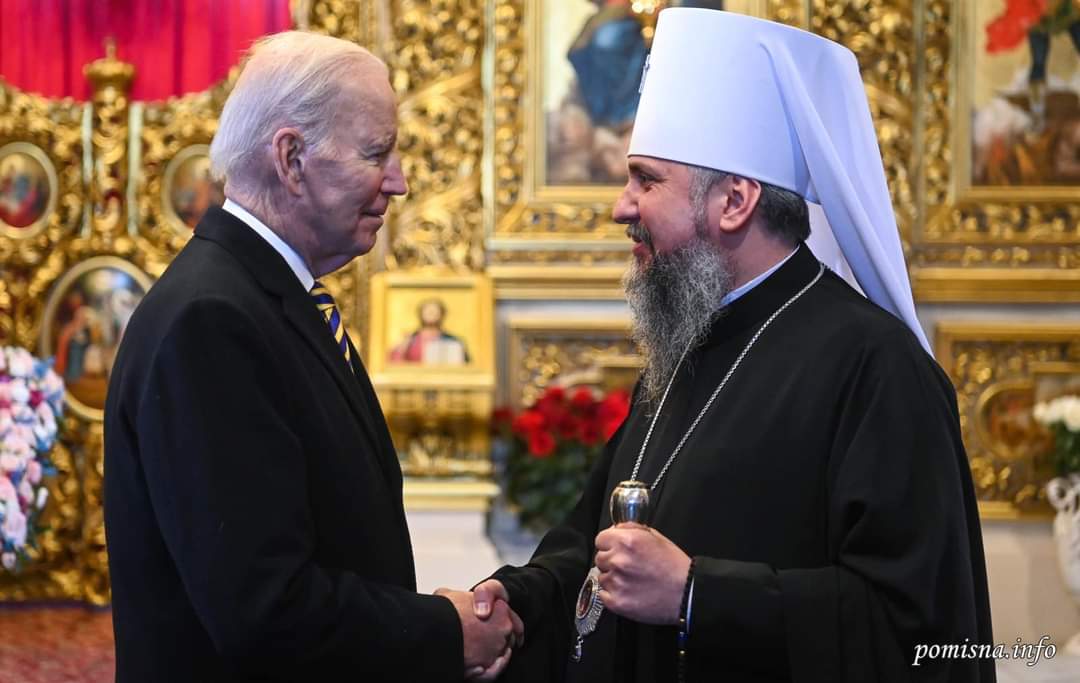 В РПЦ оценили визит Байдена в киевский собор ПЦУ