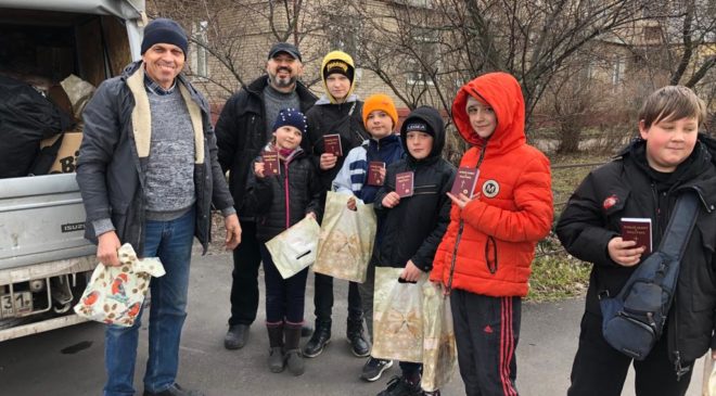 Адвентисты вновь доставили помощь жителям Донбасса