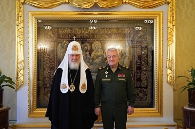 Канонизацию Суворова обсудили Патриарх и замминистра обороны