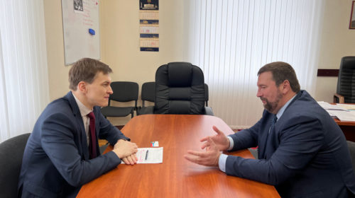 Олег Гончаров встретился с министром Пензенской области