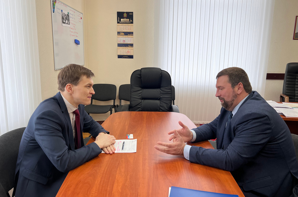 Олег Гончаров встретился с министром Пензенской области
