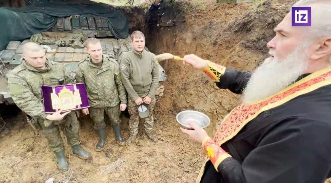 Икона от Путина «дает силу» войскам РФ на фронте