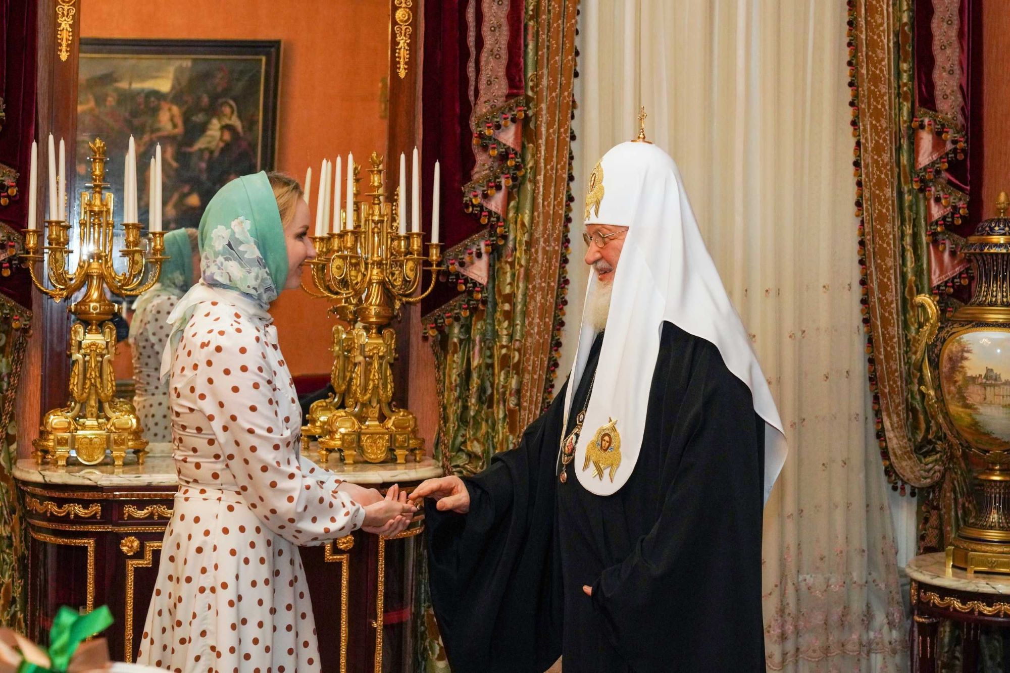 Патриарх Кирилл поддержал Марию Львову-Белову