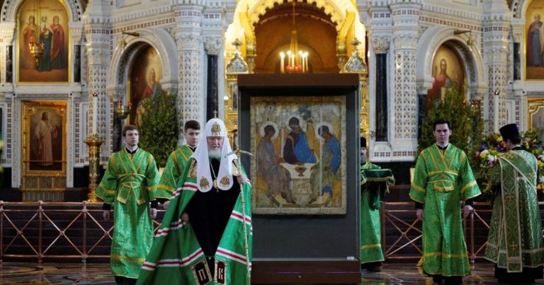 Майнити: политика РФ - за передачей иконы «Троица» в РПЦ