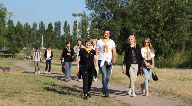 Адвентисты Балаково - на Всероссийской акции здоровья «10 000 шагов»