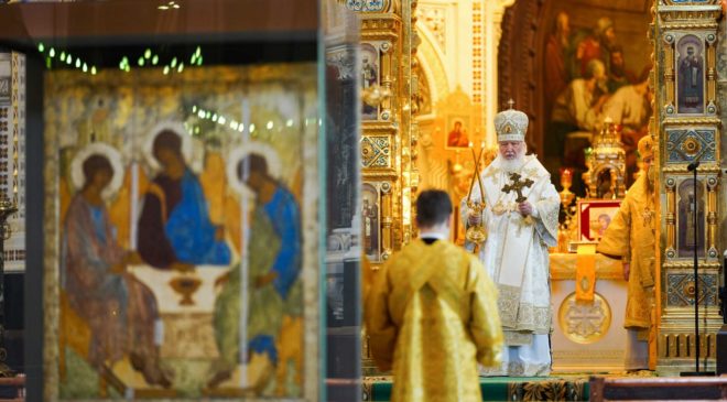 В РПЦ раскрыли, как обеспечат сохранность иконы «Троица»
