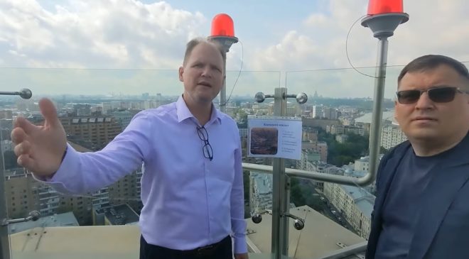 Пасторы Москвы молятся за город с высоты птичьего полета