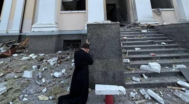 УПЦ обвинила войска РФ в разрушении Одесского собора