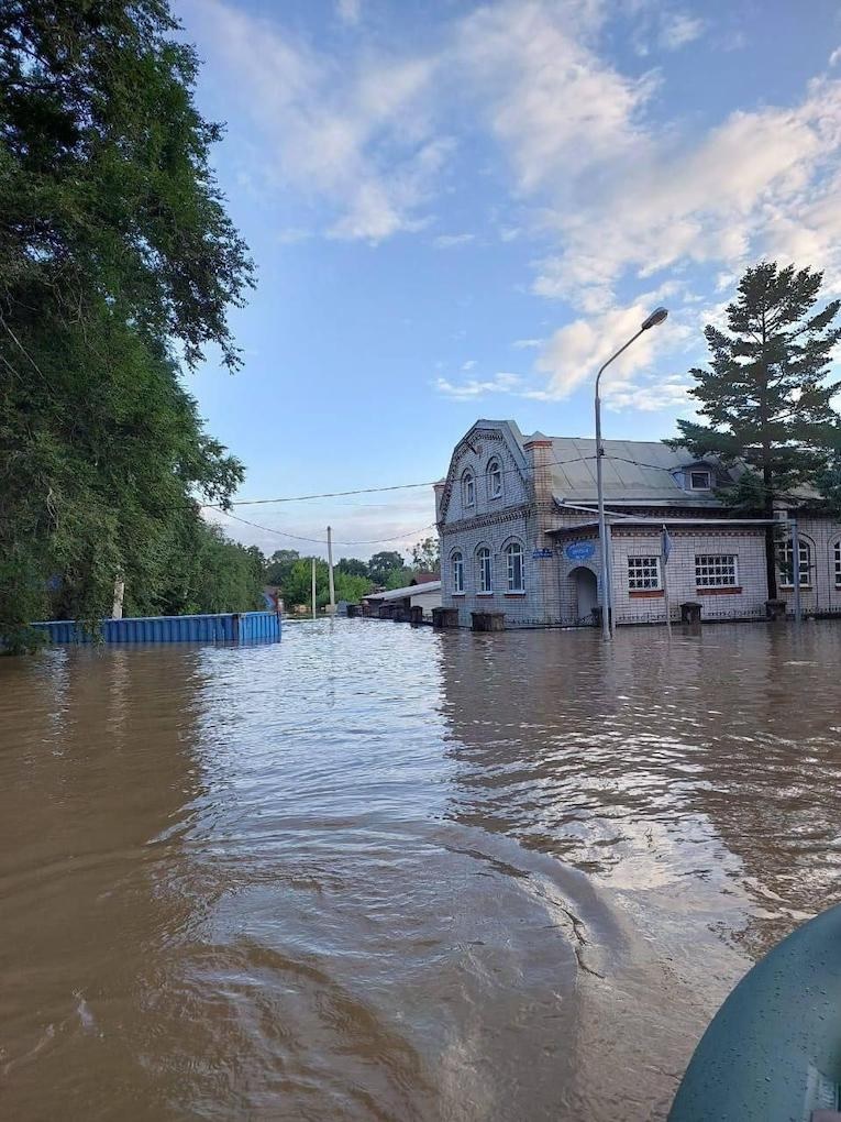 Наводнение на Дальнем Востоке РФ затронуло адвентистов