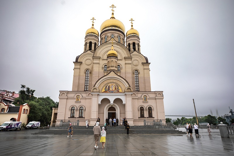 Во Владивостоке освятили Спасо-Преображенский собор